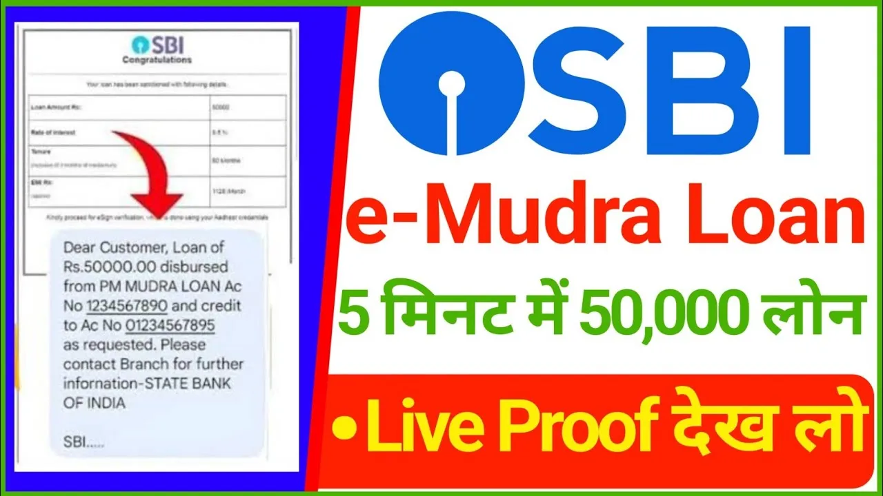 SBI Mudra Loan 2025